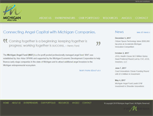 Tablet Screenshot of miangelfund.com